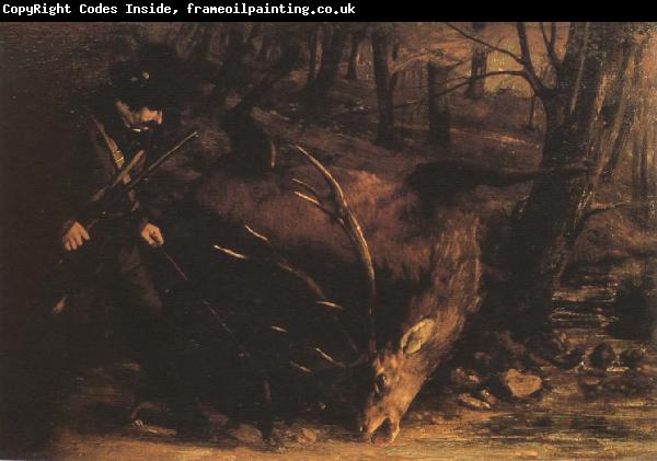 Gustave Courbet Hunter